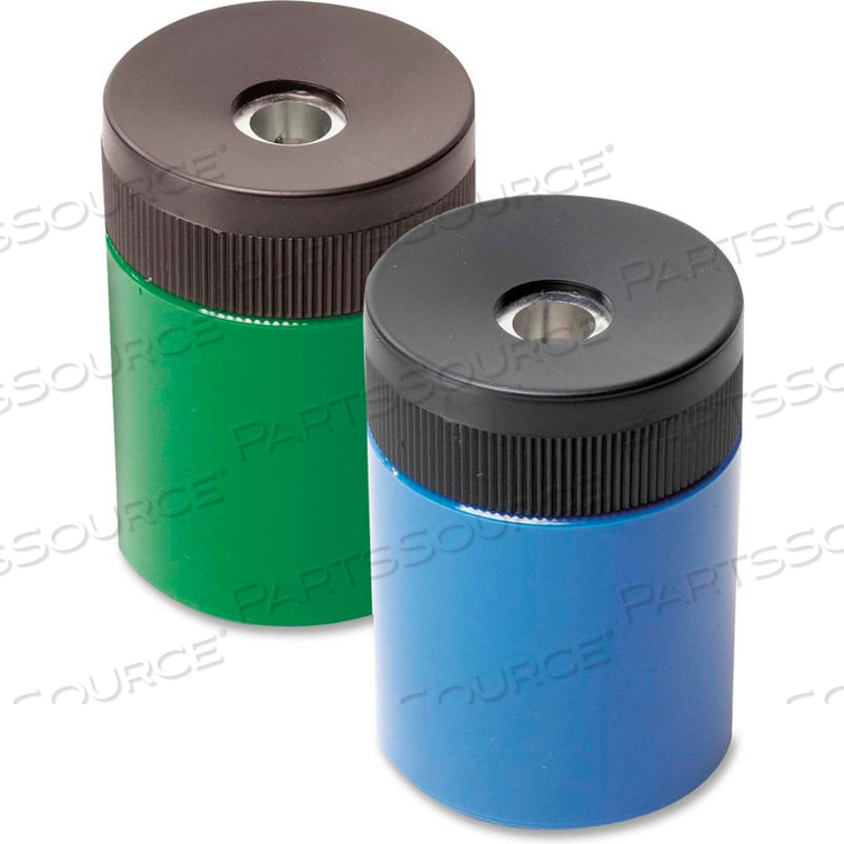 CYLINDER PENCIL SHARPENER, METAL, ASSORTED by Staedtler CYLINDER PENCIL SHARPENER, METAL, ASSORTED by Staedtler