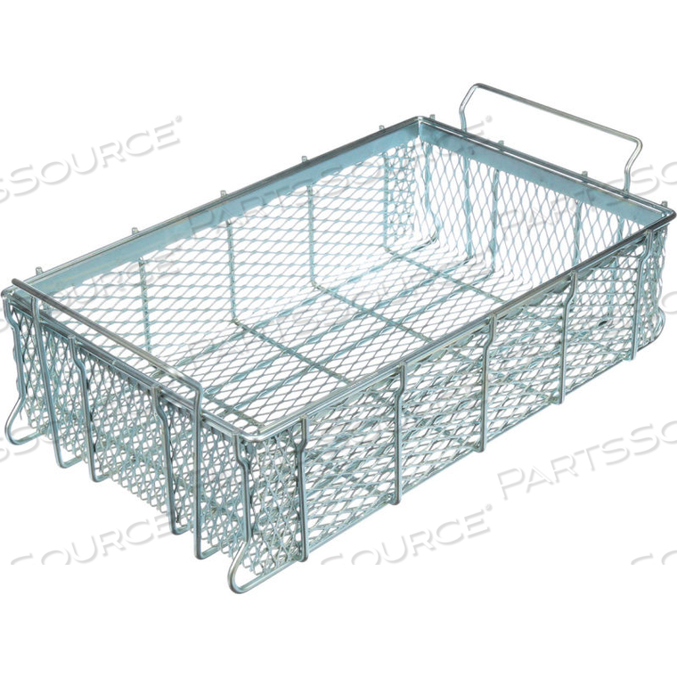 MATERIAL HANDLING BASKET 21"L X 13-1/4"W X 5-7/16"H PLAIN STEEL - PRICE EACH FOR QTY 5+ by Marlin Steel Wire Products Inc MATERIAL HANDLING BASKET 21"L X 13-1/4"W X 5-7/16"H PLAIN STEEL - PRICE EACH FOR QTY 5+ by Marlin Steel Wire Products Inc