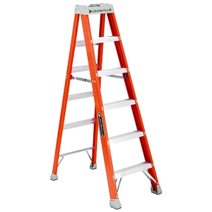 STEPLADDER FIBERGLASS 6 FT H 300 LB CAP by Louisville