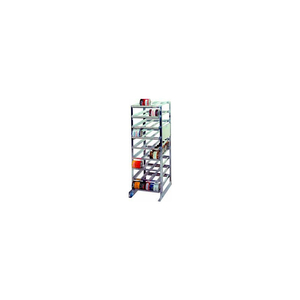 ALUMINUM FULL SIZE CAN RACK, 162 (#10 CANS), 216 (#5 CANS) by Prairie View Industries Inc.