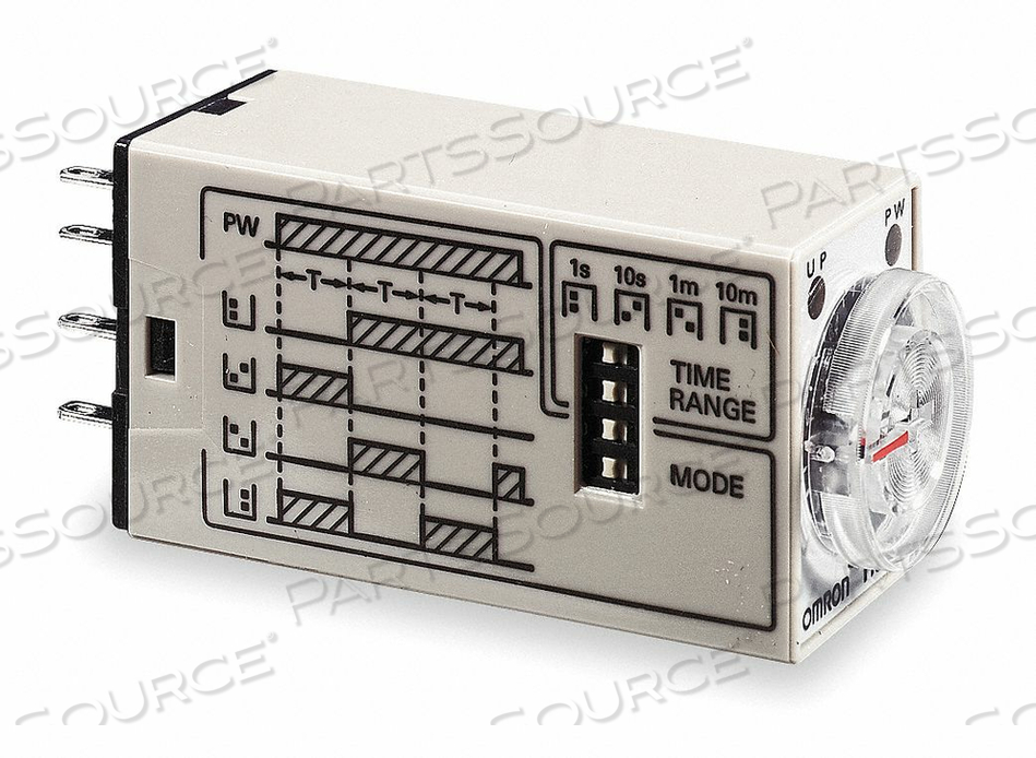 TIME DELAY RELAY 120VAC 3A 4PDT by Omron - Electronic Division