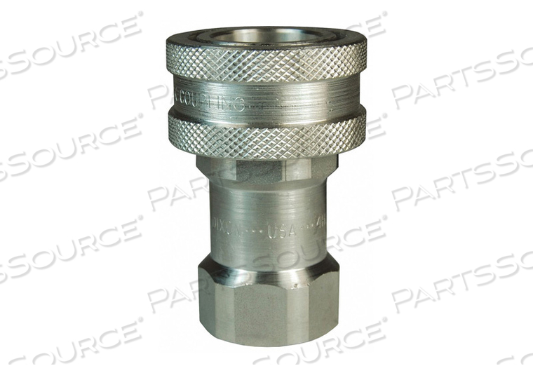 HSERIES POPPET FNPT1/2 COUPLER 1/2 303S by Dixon Valve and Coupling