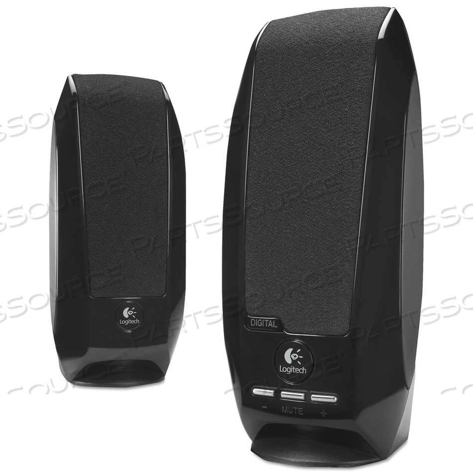 S150 2.0 USB DIGITAL SPEAKERS, BLACK by Logitech S150 2.0 USB DIGITAL SPEAKERS, BLACK by Logitech