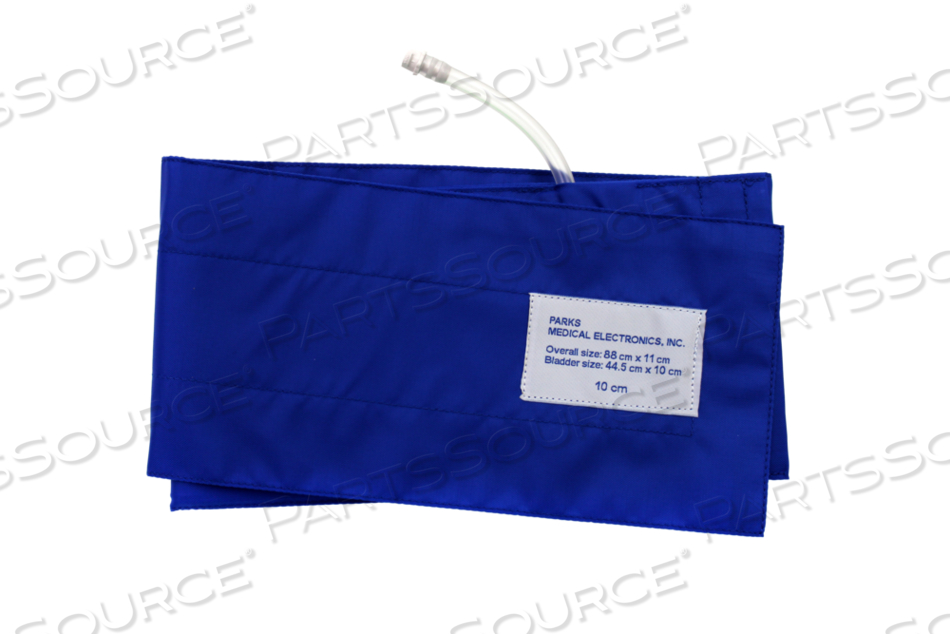BLOOD PRESSURE CUFF, HOKANSON®, 10CM WIDTH, 11 X 85CM DIMENSIONS by Parks Medical Electronics