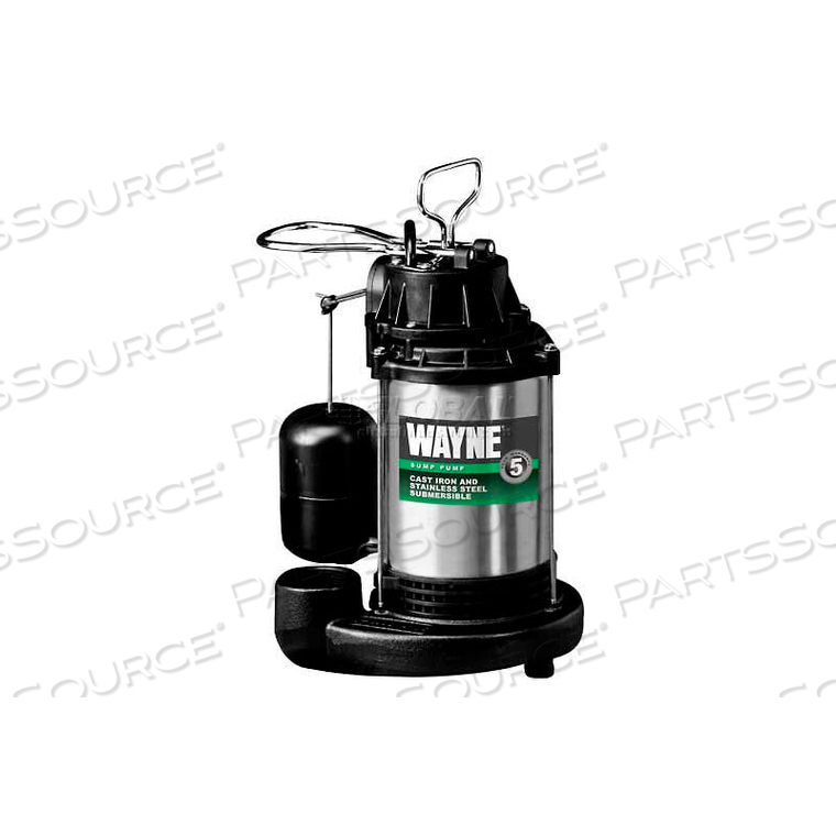 CDU980E 3/4 HP STAINLESS STEEL SUMP PUMP by Wayne Water Systems CDU980E 3/4 HP STAINLESS STEEL SUMP PUMP by Wayne Water Systems