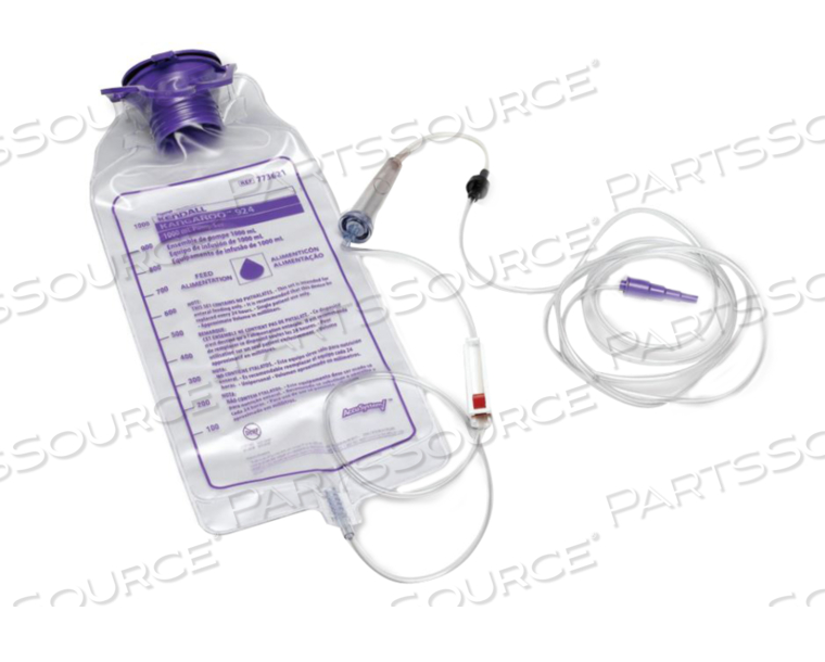 K 924 ENTERAL FEEDING PUMP BAG SET - 1000 ML by Cardinal Health 200, LLC