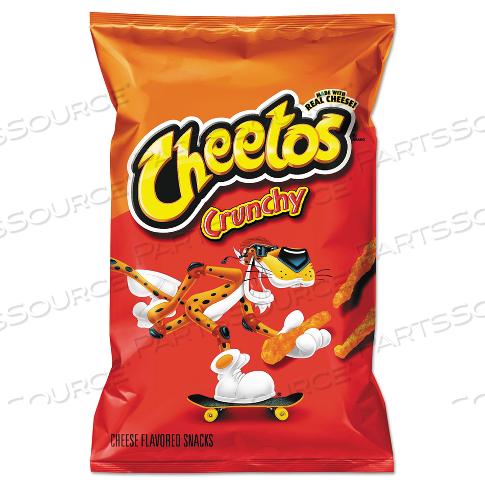 CRUNCHY CHEESE FLAVORED SNACKS, 2 OZ BAG by Cheetos CRUNCHY CHEESE FLAVORED SNACKS, 2 OZ BAG by Cheetos