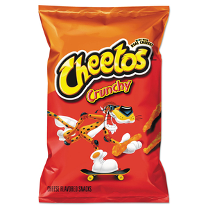 CRUNCHY CHEESE FLAVORED SNACKS, 2 OZ BAG, 64/CARTON by Cheetos