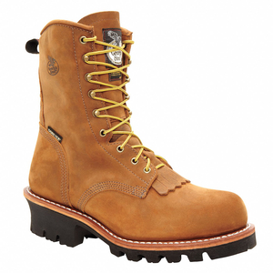 LOGGER BOOT 10 WIDE BROWN STEEL PR by Georgia Boot