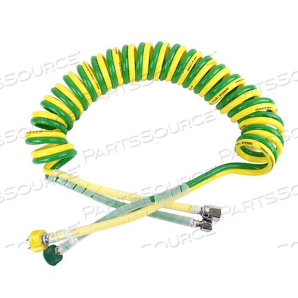 HOSE, GREEN/YELLOW, WATER/AIR by Bio-Med Devices