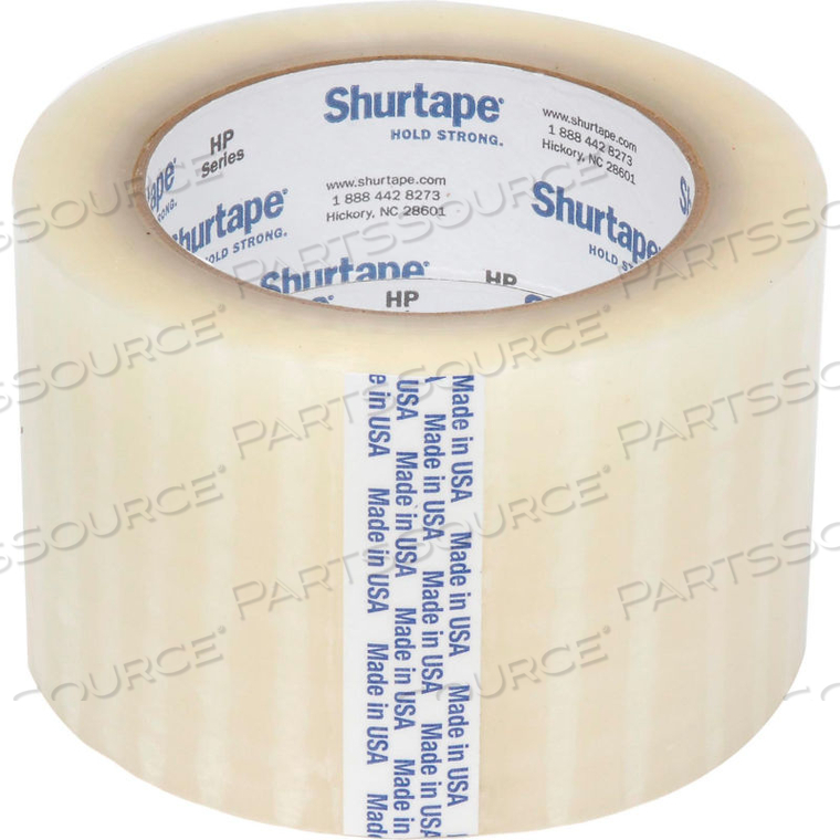 HP 200 CARTON SEALING TAPE 3" X 110 YDS. 1.9 MIL CLEAR by Shurtape HP 200 CARTON SEALING TAPE 3" X 110 YDS. 1.9 MIL CLEAR by Shurtape