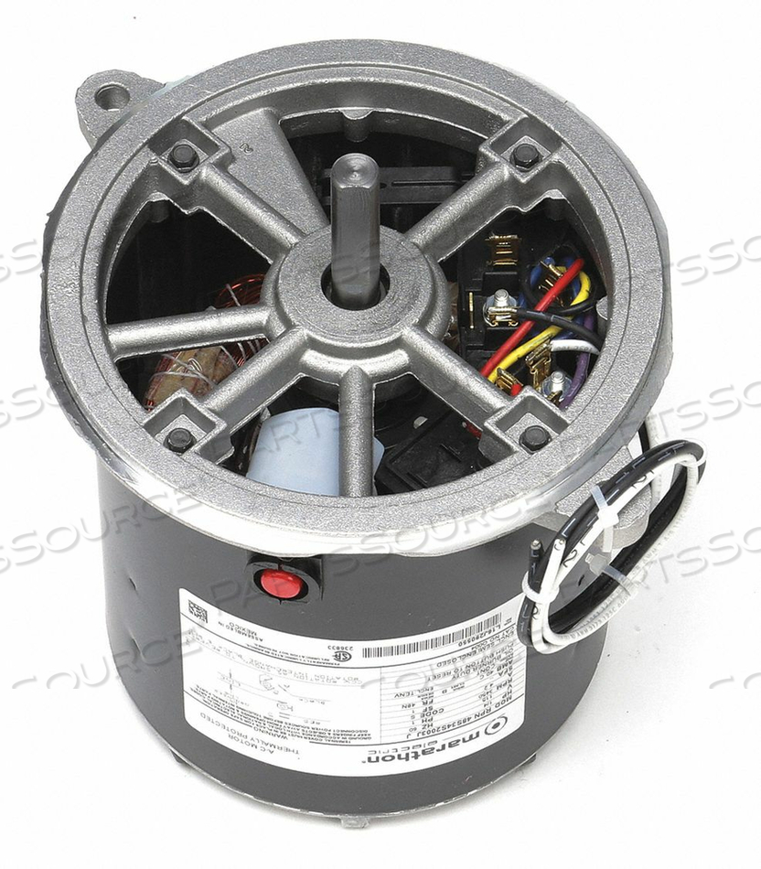 OIL BURNER MOTOR 1/4 HP 3450 RPM 115V by Marathon Motors OIL BURNER MOTOR 1/4 HP 3450 RPM 115V by Marathon Motors