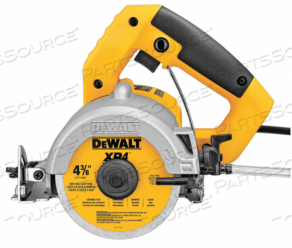 MASONRY SAW WET/DRY CUT 4-3/8 BLADE by DeWalt