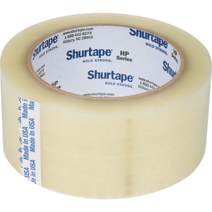 HP 100 CARTON SEALING TAPE 2" X 110 YDS. 1.6 MIL CLEAR by Shurtape