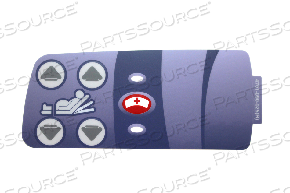 INNER, RIGHT LABEL, NC SIDERAIL ASSEMBLY 