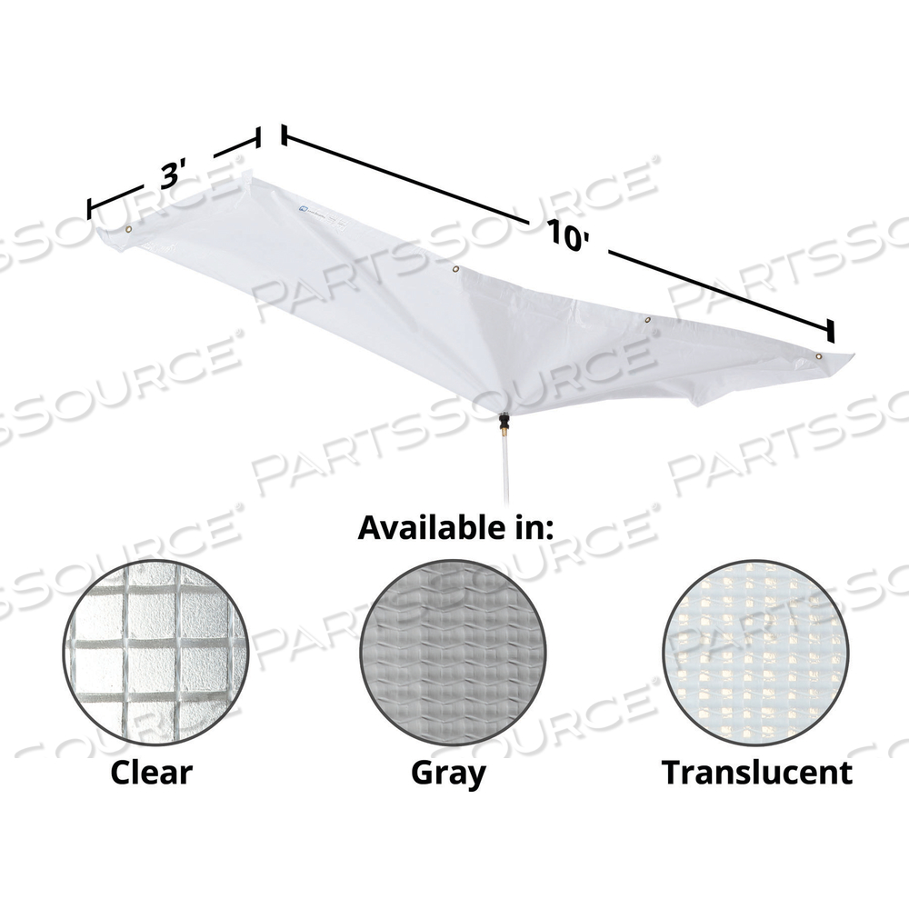 PIG RECTANGULAR ROOF LEAK DIVERTER TARP by New Pig Corporation PIG RECTANGULAR ROOF LEAK DIVERTER TARP by New Pig Corporation