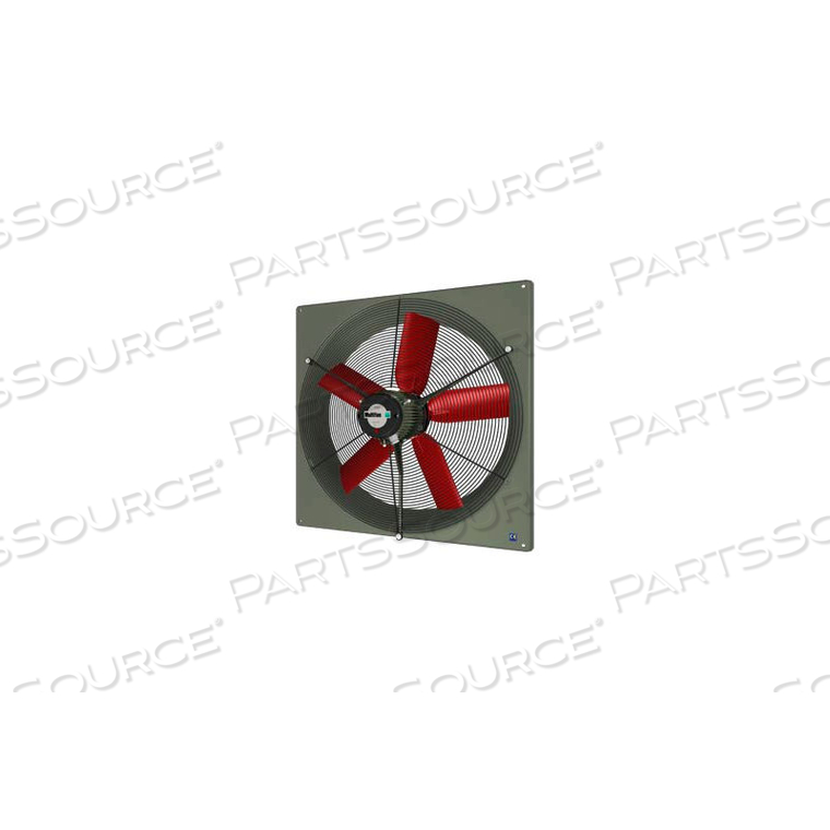 HIGH OUTPUT PANEL FAN 12" DIA SINGLE PHASE 240V WITH GRILL by Multifan