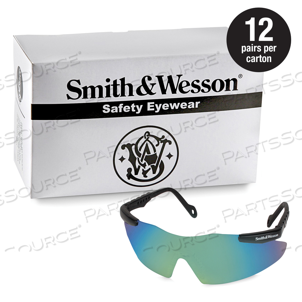 UNIVERSAL 99.9% RATCHETING SAFETY GLASSES by Smith & Wesson