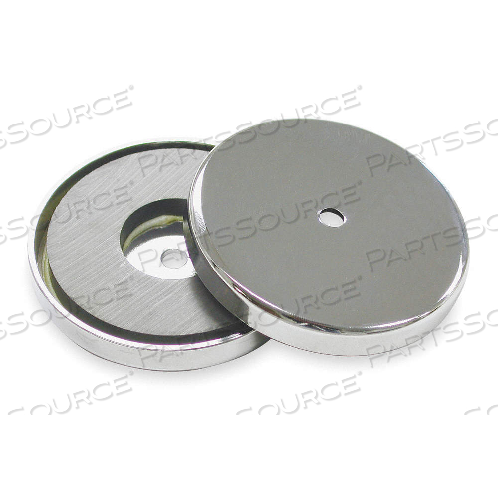 ENCASED ROUND BASE MAGNET, CERAMIC FERRITE, 65 LB MAX. PULL, 0.375 IN THICK by Approved Vendor ENCASED ROUND BASE MAGNET, CERAMIC FERRITE, 65 LB MAX. PULL, 0.375 IN THICK by Approved Vendor