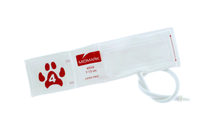 SMALL ANIMAL BLOOD PRESSURE CUFF, 7 TO 13 CM CUFF, SIZE 4, 4 CM by Midmark Corp.