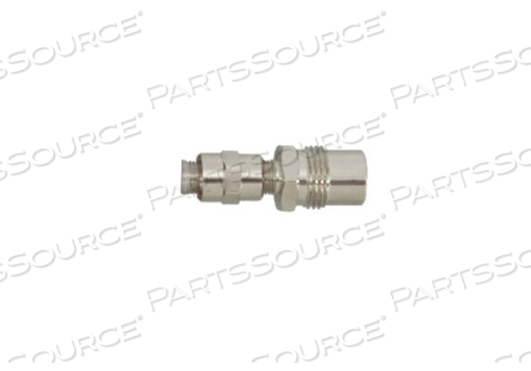 MEDSTAR QUICK CONNECT CONNECTOR, DISS MALE, GREEN, OXYGEN MEDIA by Precision Medical, Inc.