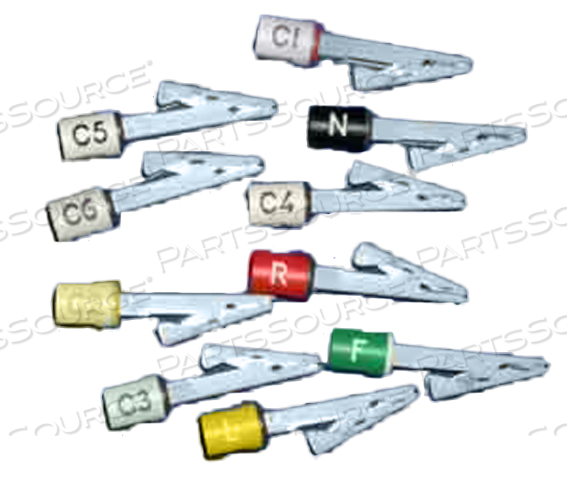 DIAGNOSTIC CARDIOLOGY ELECTRODE CONNECTOR SET, MACTRODE by AirLife (aka SunMed Group, LLC)
