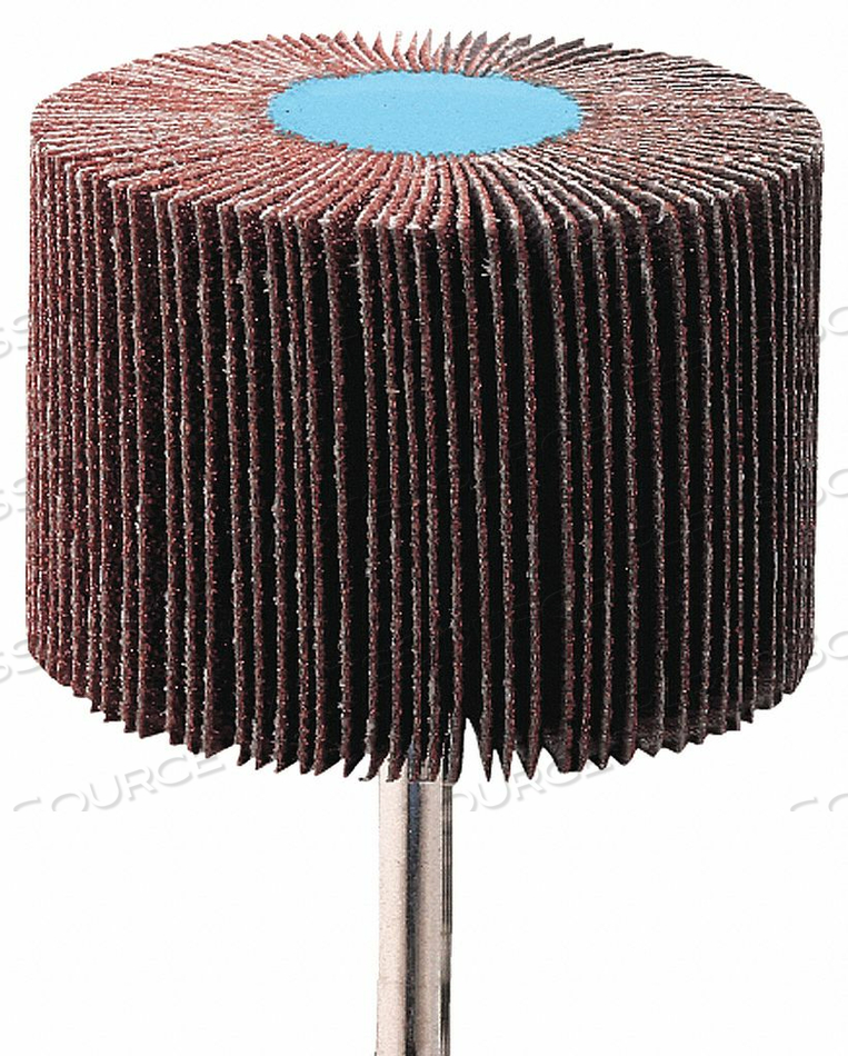 FLAP WHEEL WITH SHANK AO 3/4 IN. 60 GRIT by Pferd