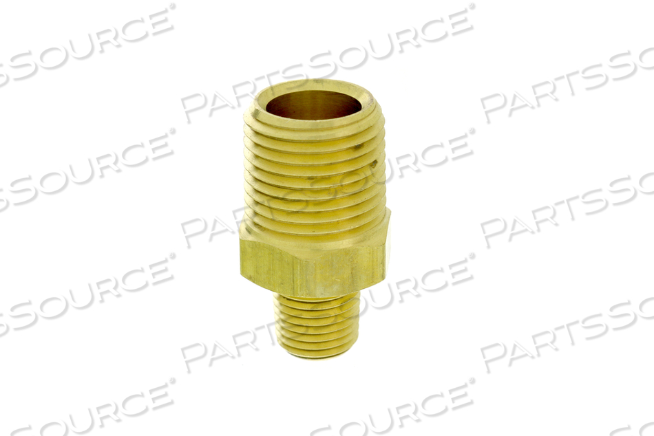 HEX NIPPLE, 1/2 IN, BRASS, RED, 1/4 IN by Getinge USA Sales, LLC