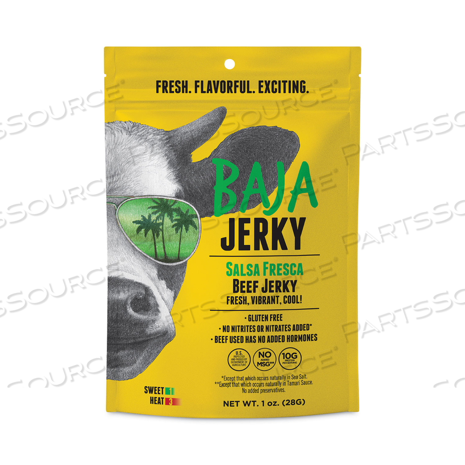 SALSA FRESCA JERKY, 1 OZ BAGS, 10/PACK 