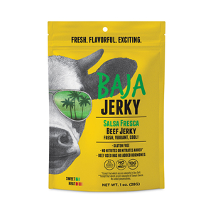 SALSA FRESCA JERKY, 1 OZ BAGS, 10/PACK by Baja Jerky