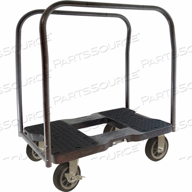ALL-TERRAIN PANEL CART DOLLY - 6" CASTERS - 1500 LB. CAP. - BLACK by Snap-Loc ALL-TERRAIN PANEL CART DOLLY - 6" CASTERS - 1500 LB. CAP. - BLACK by Snap-Loc