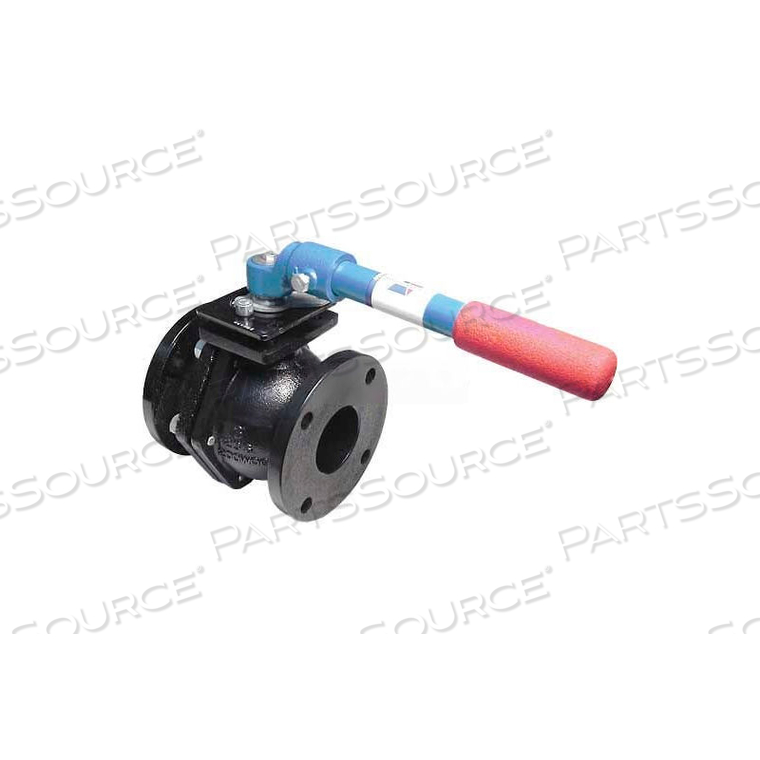 BALL VALVE, FLANGED, 4", CAST IRON by American Valve Inc. BALL VALVE, FLANGED, 4", CAST IRON by American Valve Inc.