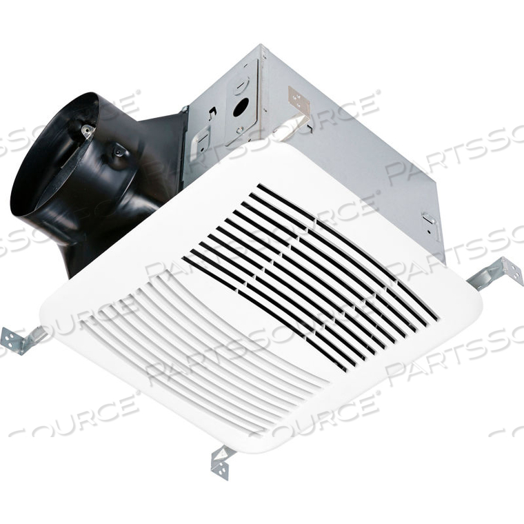 ULTRA QUIET CEILING EXHAUST FAN W/ EC MOTOR & SPEED CONTROL - 150 CFM - 0.9 SONES - 120V by Canarm ULTRA QUIET CEILING EXHAUST FAN W/ EC MOTOR & SPEED CONTROL - 150 CFM - 0.9 SONES - 120V by Canarm