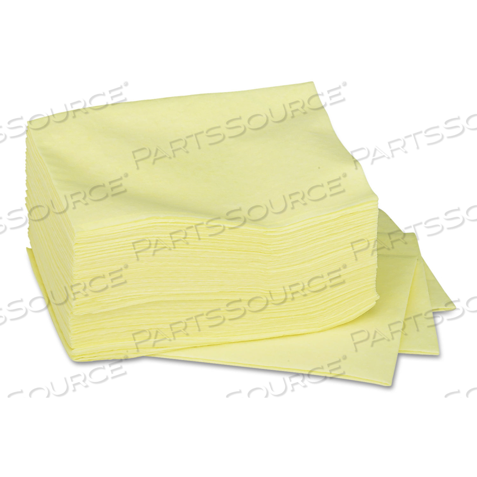 DUSTING CLOTHS QUARTERFOLD, 17 X 24, YELLOW by Brawny