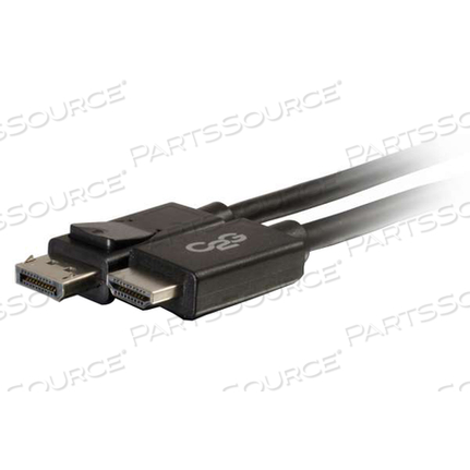 ADAPTER CABLE, 6.5 MM, 30 AWG CABLE, PVC, BLACK, DISPLAYPORT MALE, HDMI MALE, 5 CONDUCTORS, 30 V, 0 TO 50 DEG C, MEETS CE by Legrand AV (C2G) ADAPTER CABLE, 6.5 MM, 30 AWG CABLE, PVC, BLACK, DISPLAYPORT MALE, HDMI MALE, 5 CONDUCTORS, 30 V, 0 TO 50 DEG C, MEETS CE by Legrand AV (C2G)