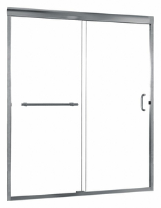 SHOWER DOOR ALUMINUM SILVER 48 X 72 SZ by Foremost