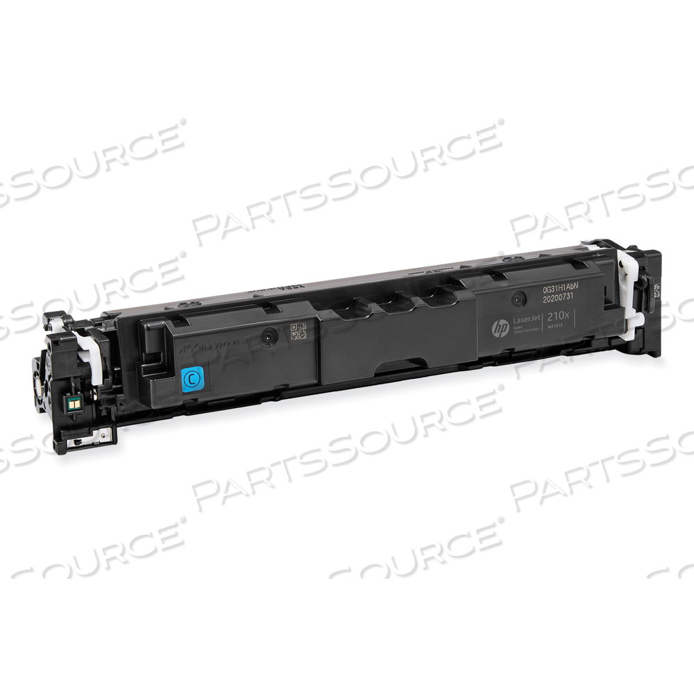 HP 210X, (W2101X) HIGH-YIELD CYAN ORIGINAL LASERJET TONER CARTRIDGE by HP (Hewlett-Packard)