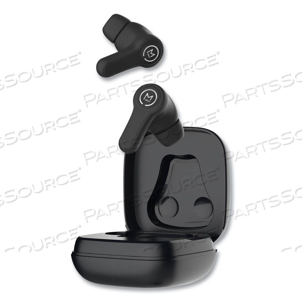 PULSE HD 360 VIRTUAL HYBRID ANC TRUE WIRELESS EARBUDS, BLACK 