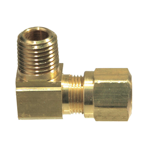 MALE ELBOW COMPRESSION BRASS 150PSI by Tramec Sloan