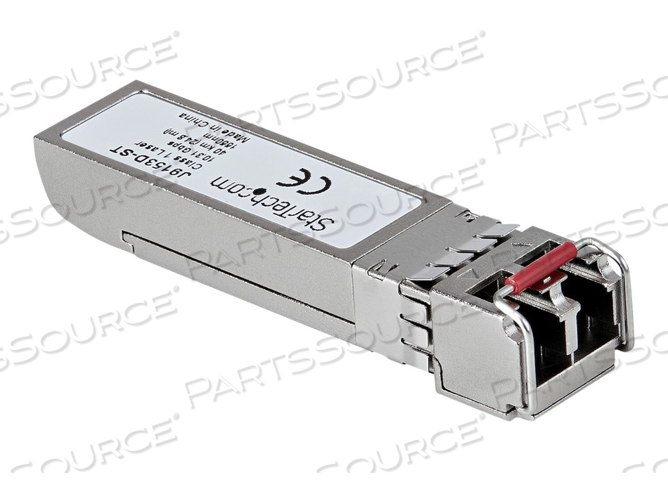 HPE J9153D COMPATIBLE SFP+ MODULE, 10GBASE-ER, 10GBE SINGLE MODE (SMF) FIBER OPTIC TRANSCEIVER, 10GE GIGABIT ETHERNET SFP+, LC CONNECTOR, 40 by StarTech.com Ltd. HPE J9153D COMPATIBLE SFP+ MODULE, 10GBASE-ER, 10GBE SINGLE MODE (SMF) FIBER OPTIC TRANSCEIVER, 10GE GIGABIT ETHERNET SFP+, LC CONNECTOR, 40 by StarTech.com Ltd.