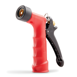 REAR CONTROL ADJUSTABLE WATERING NOZZLES WITH INSULATED GRIP, TRIGGER, METAL BODY by Gilmour