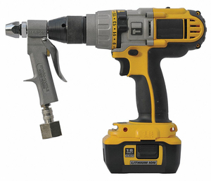 WATER FEED DRILL ADAPTER MATTE 3/8 IN. by Hydro-Handle WATER FEED DRILL ADAPTER MATTE 3/8 IN. by Hydro-Handle