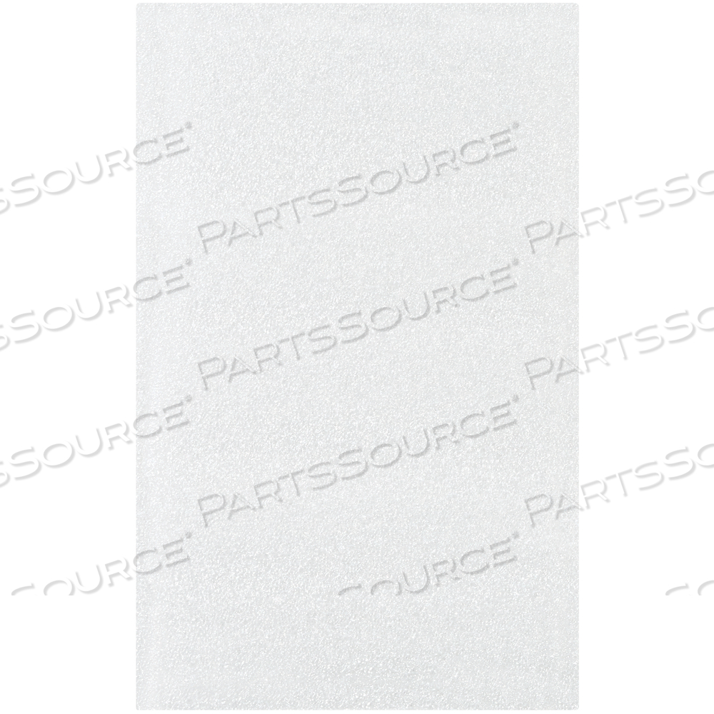 FLUSH CUT FOAM POUCHES, 5" X 8", WHITE, 400/CASE by BOX Partners (Box Acquisitions, LLC)