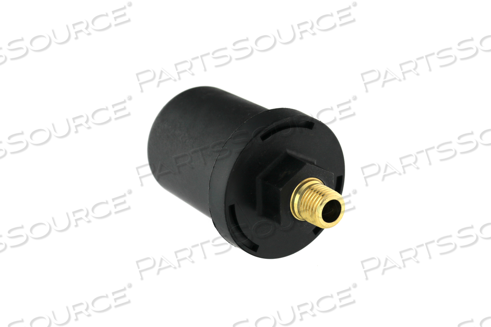 INTAKE FILTER, 1/4IN SIZE, BLACK, NPT CONNECTION TYPE by Wassenburg Medical, Inc.