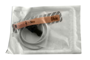 ADHESIVE SENSOR, M-LNCS NEO SERIES, NEONATAL AGE GROUP, 18IN CABLE LENGTH, LATEX-FREE LATEX/LATEX-FREE, NON-STERILE, DISPOSABLE, FOR SPO2 MO by Masimo