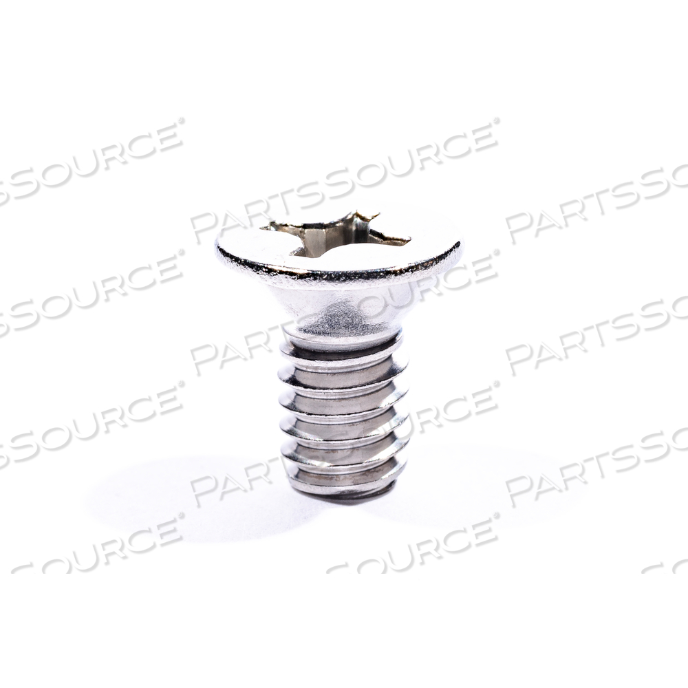 SCREW, FLAT HEAD, PHILLIPS DRIVE, 0.25 - 20 TPI, 0.50 IN L, STAINLESS STEEL by Getinge USA Sales, LLC