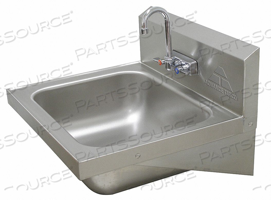 LAVATORY SINK SPLASH STAINLESS STEEL by Advance Tabco LAVATORY SINK SPLASH STAINLESS STEEL by Advance Tabco