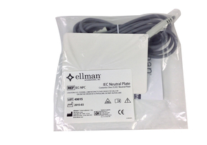 PLATE, NEUTRAL, REUSABLE, FOR USE WITH: FOR DUAL RF, ACUSECT AND RADIOLASE DEVICES by Ellman (A Cynosure Company) PLATE, NEUTRAL, REUSABLE, FOR USE WITH: FOR DUAL RF, ACUSECT AND RADIOLASE DEVICES by Ellman (A Cynosure Company)