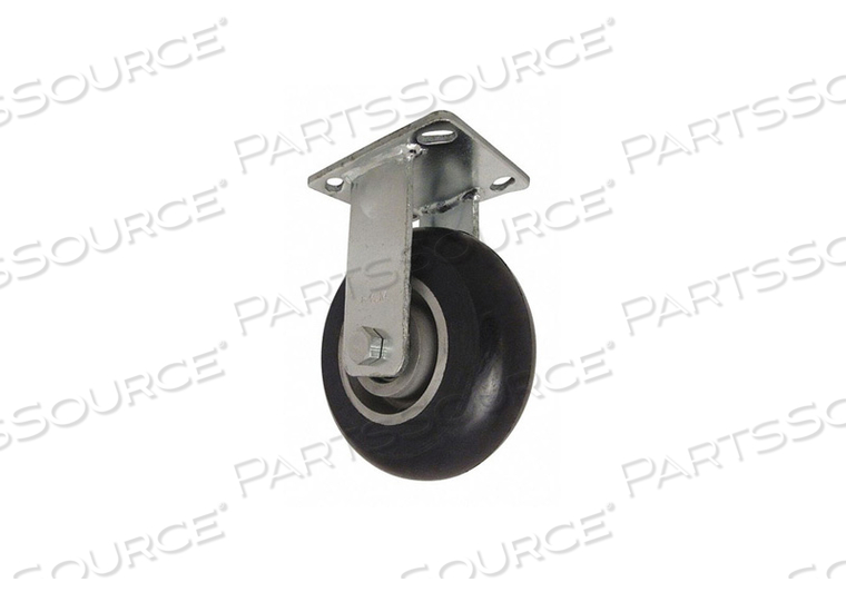 KINGPINLESS PLATE CASTER RIGID 1500 LB. by RWM