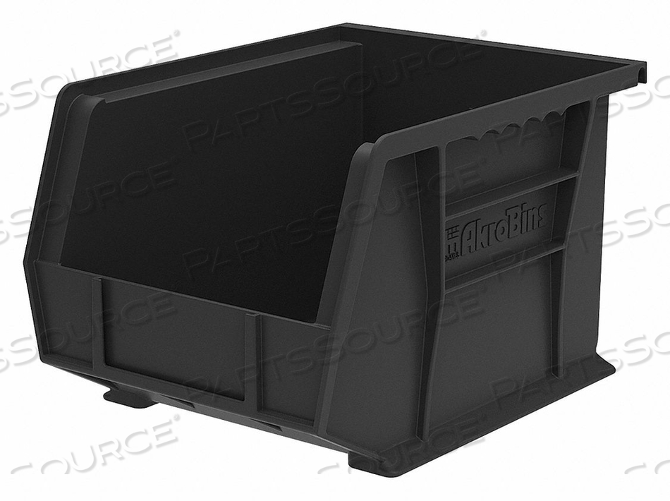 F8698 HANG/STACK BIN 10-3/4 X 8-1/4 X 7 BLK by Akro-Mils / Myers Industries, Inc F8698 HANG/STACK BIN 10-3/4 X 8-1/4 X 7 BLK by Akro-Mils / Myers Industries, Inc